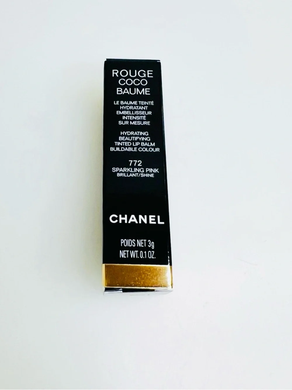 🌸CHANEL Rouge Coco Baume 772 “Sparkling Pink” Limited Edition🌸